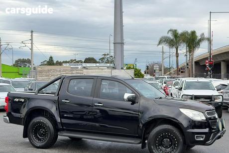 Black 2016 Holden Colorado Crew Cab Pickup Storm (4X4)