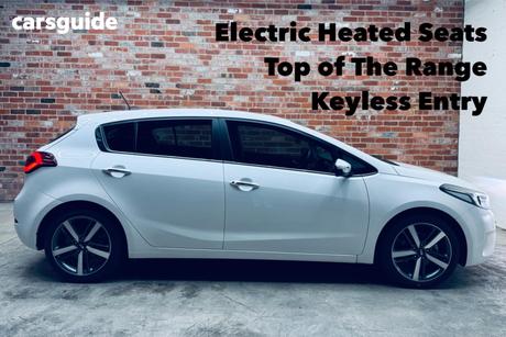 White 2017 Kia Cerato Hatchback Sli