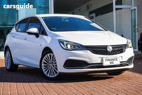 White 2017 Holden Astra Hatchback R