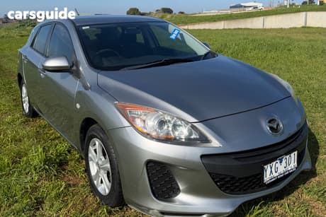 Silver 2011 Mazda 3 Hatchback Neo