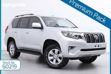 Silver 2020 Toyota Landcruiser Prado Wagon Gxl