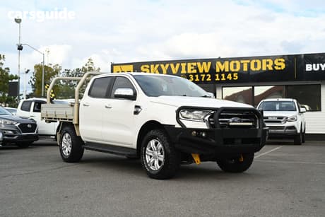 White 2019 Ford Ranger Double Cab Pick Up Xlt 3.2 (4X4)