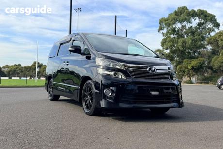 Black 2012 Toyota Vellfire Commercial 2.4Z