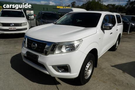 White 2018 Nissan Navara Dual Cab Pick-up Rx (4X2)