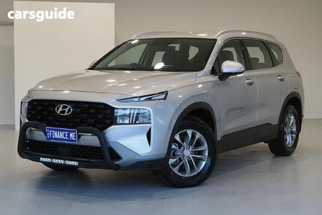 Silver 2023 Hyundai Santa FE Wagon Crdi (Awd)