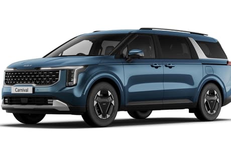 Blue 2026 Kia Carnival Wagon Sport+ Hev