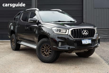 Black 2019 LDV T60 Double Cab Utility Pro (4X4)