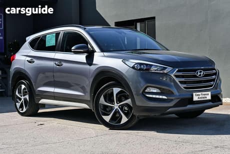 Grey 2018 Hyundai Tucson Wagon Highlander (Awd)