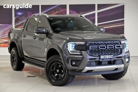 Grey 2022 Ford Ranger Double Cab Pick Up Wildtrak 3.0 (4X4)