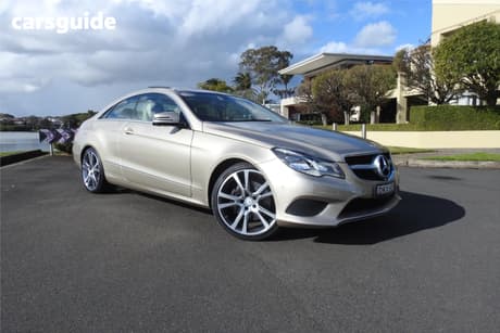 Beige 2016 Mercedes-Benz E200 Coupe