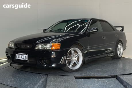 Black 1999 Toyota Chaser Sedan TOURER V R