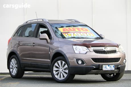 Brown 2013 Holden Captiva Wagon 5 Lt (Fwd)