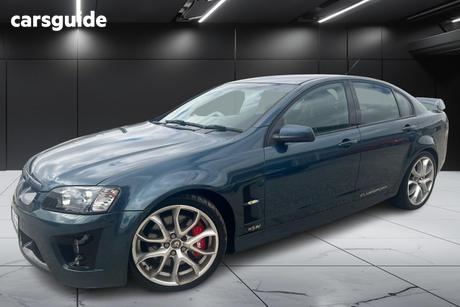 Blue 2008 HSV Clubsport Sedan R8 R