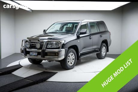 Black 2009 Toyota Landcruiser Wagon Gxl (4X4)