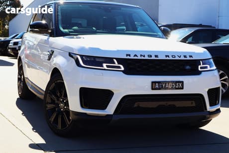 White 2022 Land Rover Range Rover Sport Wagon D250 Se (183Kw)