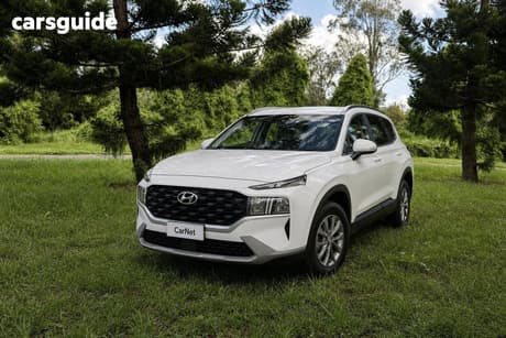 White 2022 Hyundai Santa FE Wagon Mpi (2Wd)