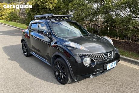 Black 2013 Nissan Juke Wagon Ti-S (Awd)