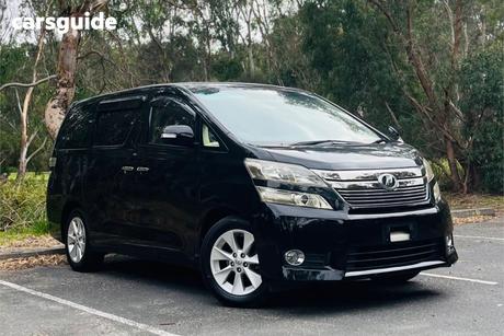 Black 2012 Toyota Vellfire Commercial 2.4V