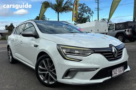 White 2017 Renault Megane Wagon Gt-Line