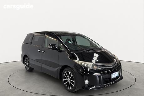 Black 2013 Toyota Estima OtherCar AERAS 4WD