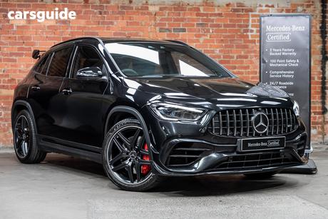 Black 2020 Mercedes-Benz GLA45 Wagon S 4Matic+