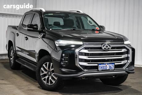 Black 2022 LDV T60 Double Cab Utility Max Pro (4X4)