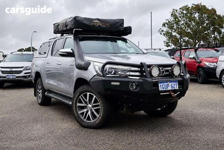 Grey 2016 Toyota Hilux Dual Cab Utility Sr5 (4X4)