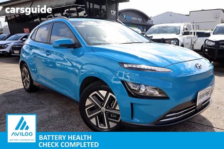 Blue 2022 Hyundai Kona Wagon Elite Electric Std Range