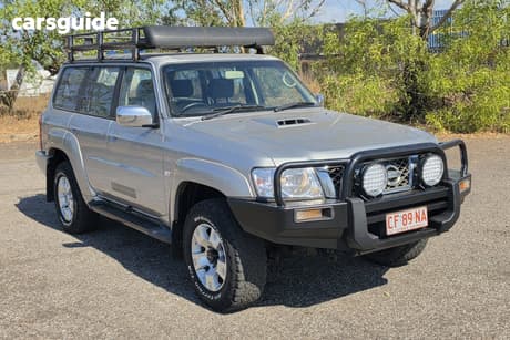 Silver 2009 Nissan Patrol Wagon St (4X4)