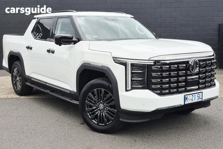 White 2025 MG Mgu9 Double Cab Pick Up Explore Pro