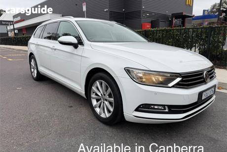 White 2015 Volkswagen Passat Wagon 132 Tsi Comfortline