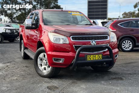 Red 2015 Holden Colorado Crew Cab Pickup Ltz (4X4)