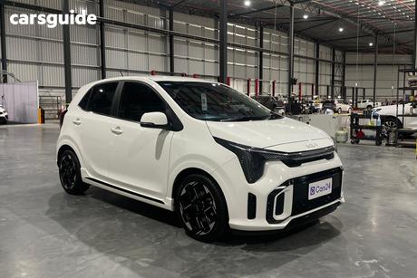 White 2025 Kia Picanto Hatchback Gt Line (Pe2)