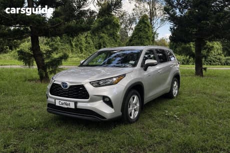 Silver 2024 Toyota Kluger Wagon Gx Hybrid Awd