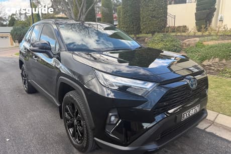 Black 2023 Toyota RAV4 Wagon Cruiser (Awd) Hybrid