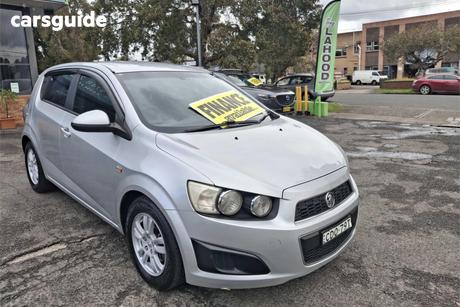 Silver 2011 Holden Barina Hatchback