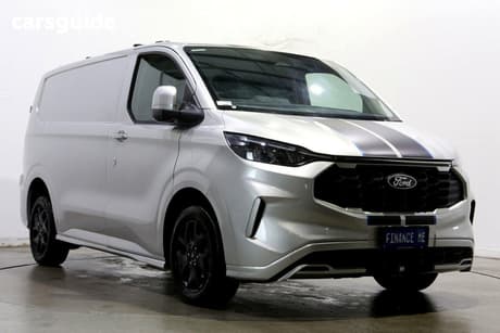 Silver 2024 Ford Transit Custom Van Sport (Swb)
