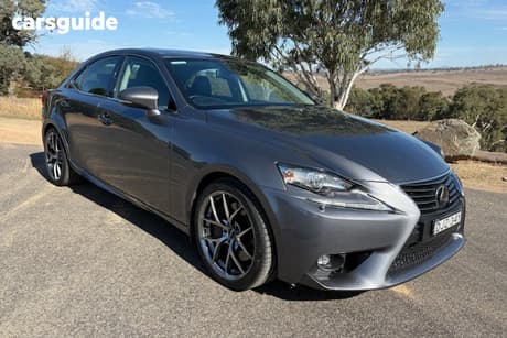 Grey 2015 Lexus IS200T Sedan Sports Luxury