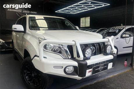 White 2017 Toyota Landcruiser Prado Wagon Altitude Spl Edt