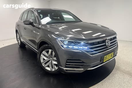 Grey 2019 Volkswagen Touareg Wagon 190Tdi