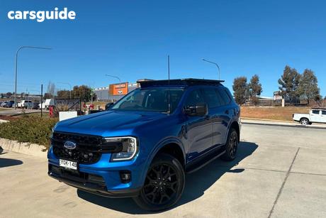 Blue 2025 Ford Everest Wagon Sport (4Wd)