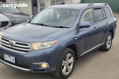 Blue 2011 Toyota Kluger Wagon Kx-S (Fwd)