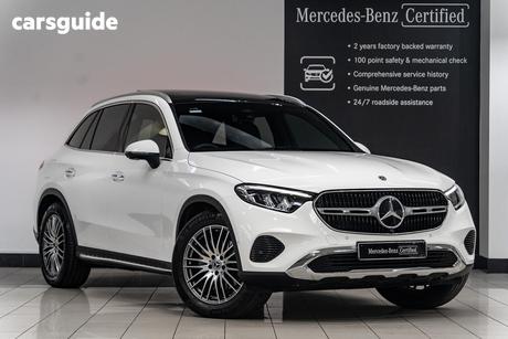 White 2025 Mercedes-Benz GLC200 Wagon 4Matic