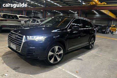 Black 2016 Audi Q7 Wagon 3.0 Tdi Quattro