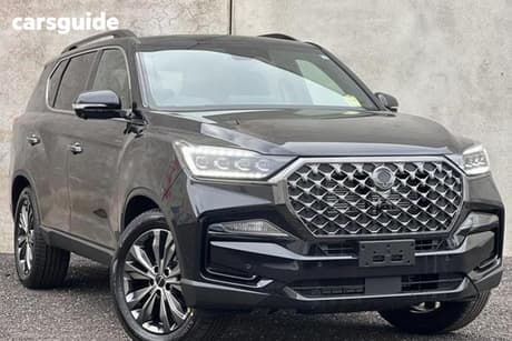 Black 2026 KGM Ssangyong Rexton Wagon Ultimate Sport Pack (4Wd)
