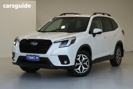 White 2025 Subaru Forester Wagon 2.5I (Awd) Luxury