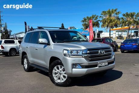 Silver 2018 Toyota Landcruiser Wagon Vx (4X4)