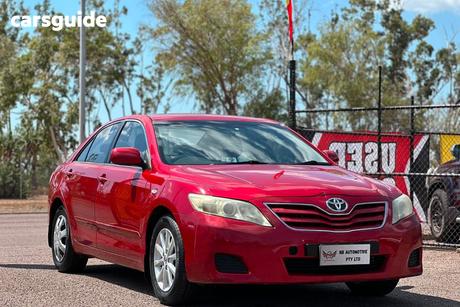 Red 2010 Toyota Camry Sedan Altise