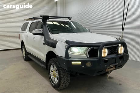 White 2021 Ford Ranger Double Cab Pick Up Xlt 3.2 (4X4)