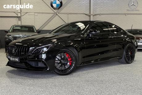 Black 2017 Mercedes-Benz C63 Coupe S